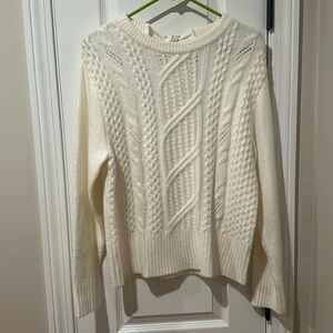 Express sweater with satin bow